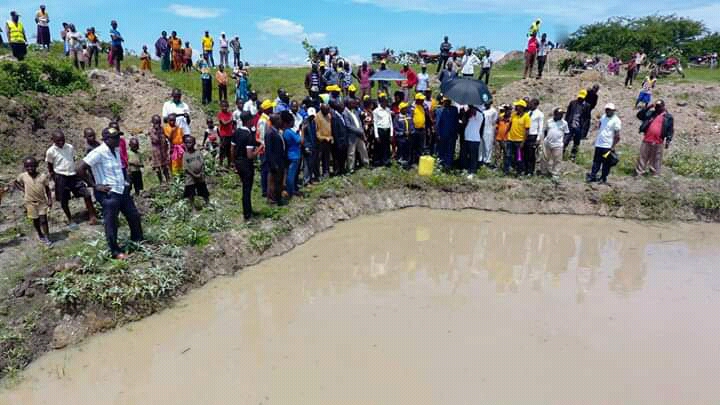 Water Dam in Kinywamazzi, Katwe Sub-county